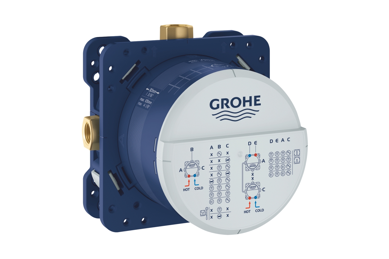 Душевая система GROHE Tempesta 250 Cube с термостатом для душа, хром (NSB0165)