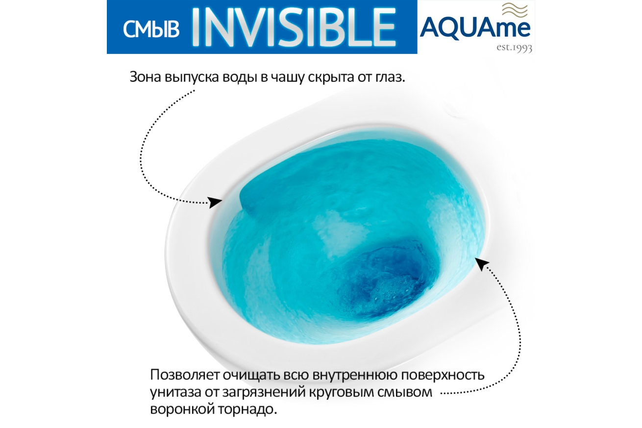 Комплект инсталляции GROHE NW0145/S с унитазом AQUAme AQM2002PRO и сиденьем с микролифтом (NW0183)