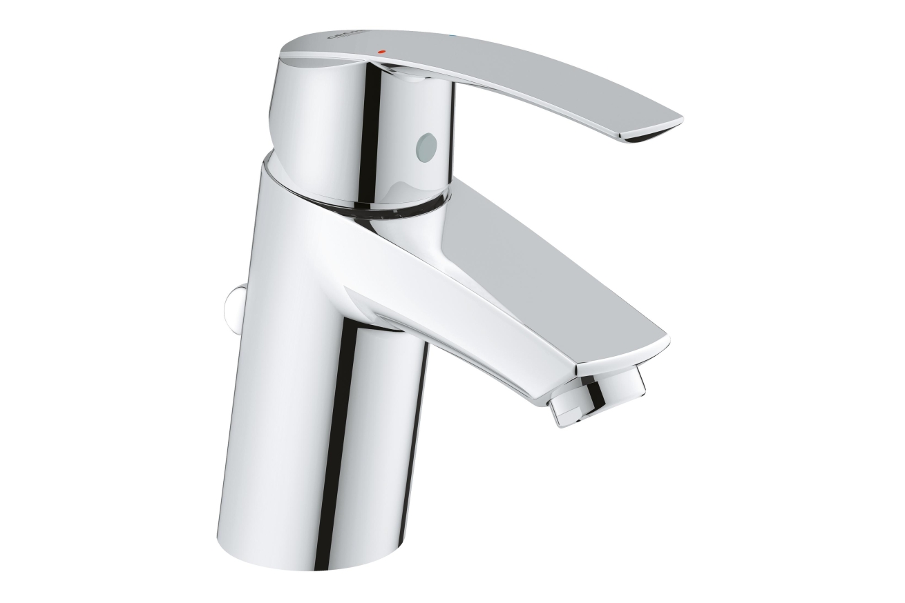 Смеситель для раковины GROHE Start QuickFix с донным клапаном, S-size, хром (32559001)