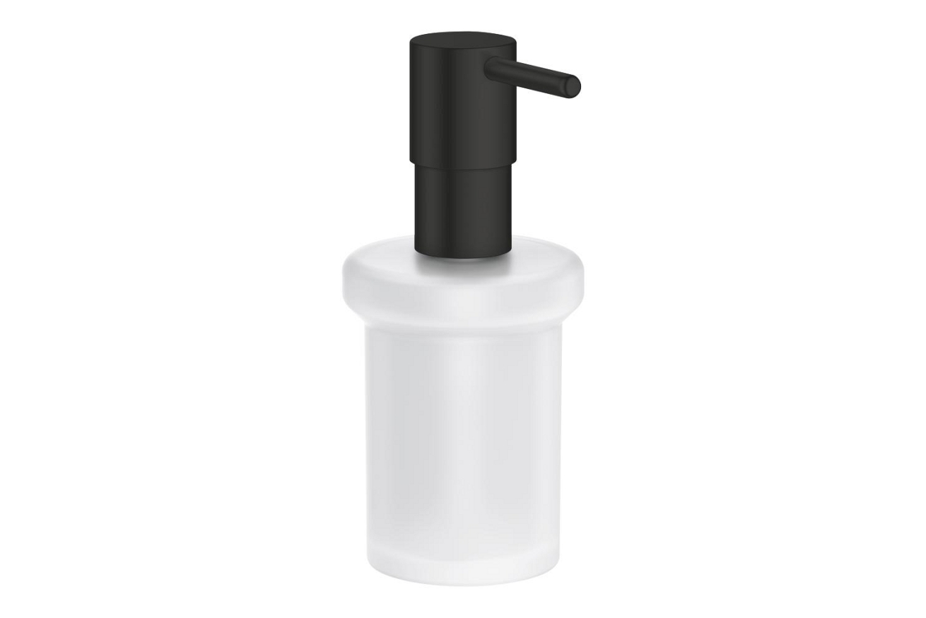 Дозатор жидкого мыла GROHE Essentials, матовый черный (1024702430)
