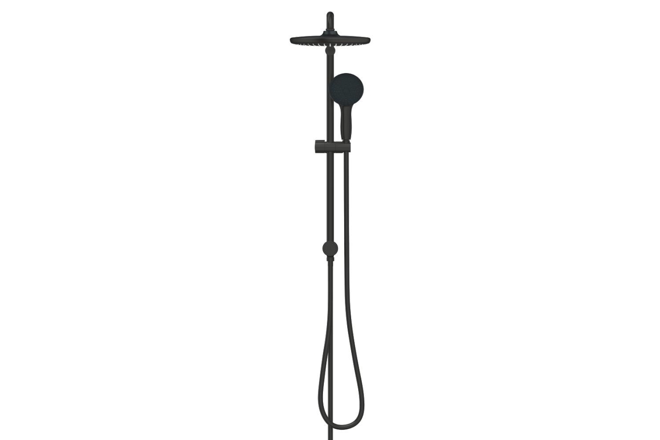 Душевая система GROHE Tempesta System 250 Flex с переключателем потоков, черный (269802431)