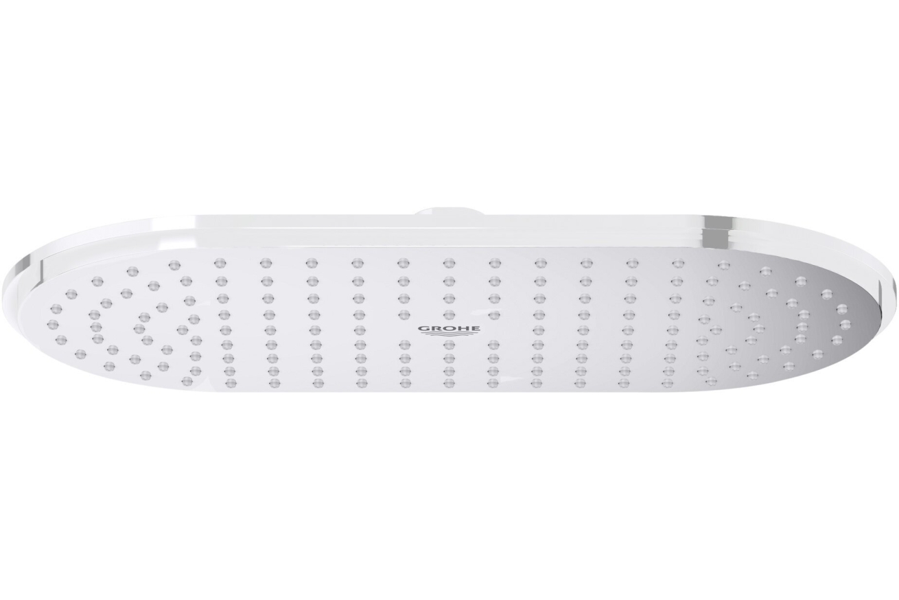 Верхний душ GROHE Rainshower Veris 300x150, 1 режим, 422 мм, белая луна (26170LS0)