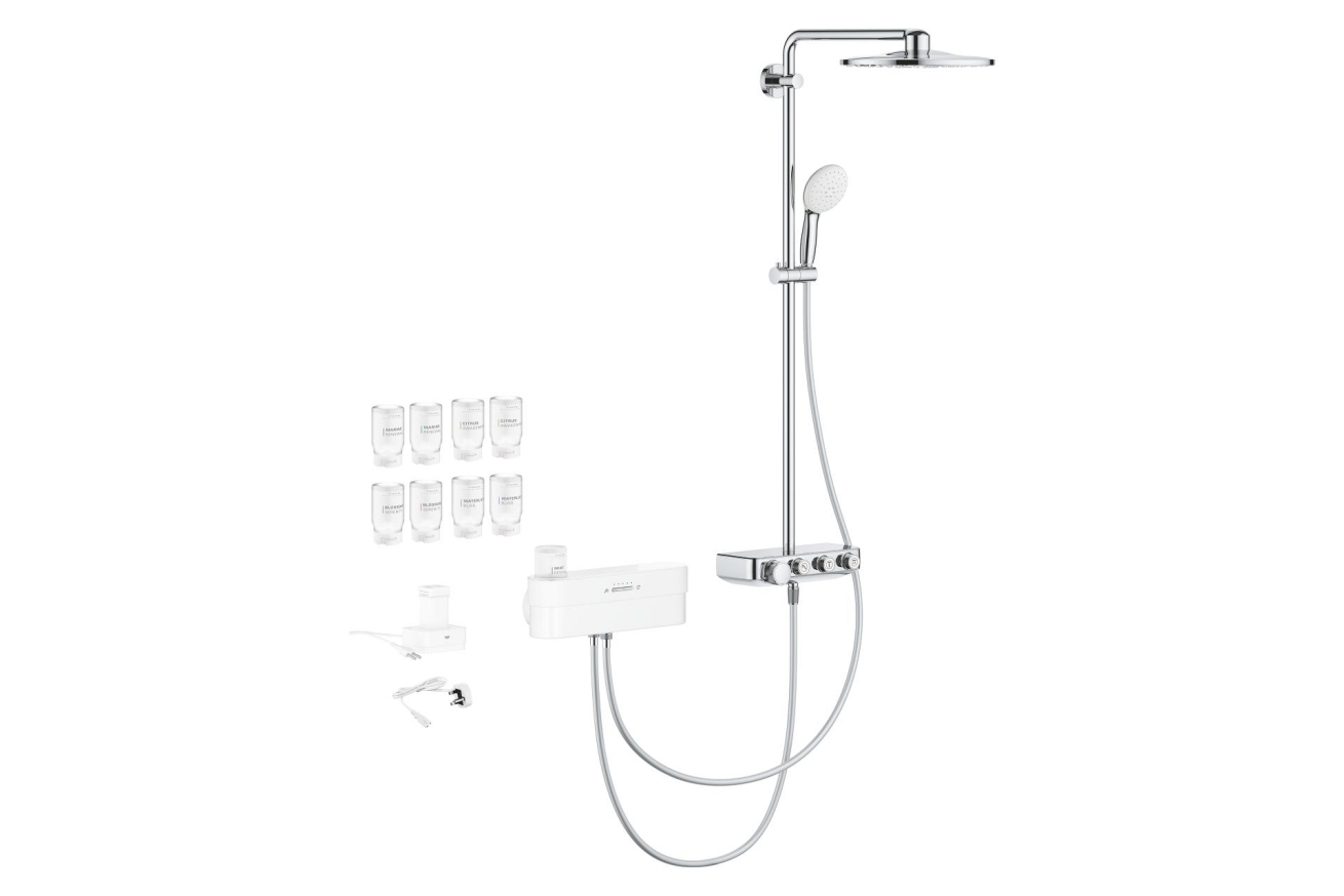 Душевая система GROHE Euphoria Purefoam 310 с термостатом для душа, хром (1058130000)