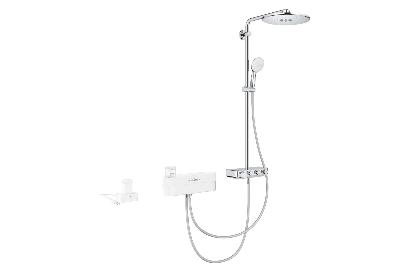 Душевая система GROHE Euphoria Purefoam 310 с термостатом для душа, хром (1058130000)