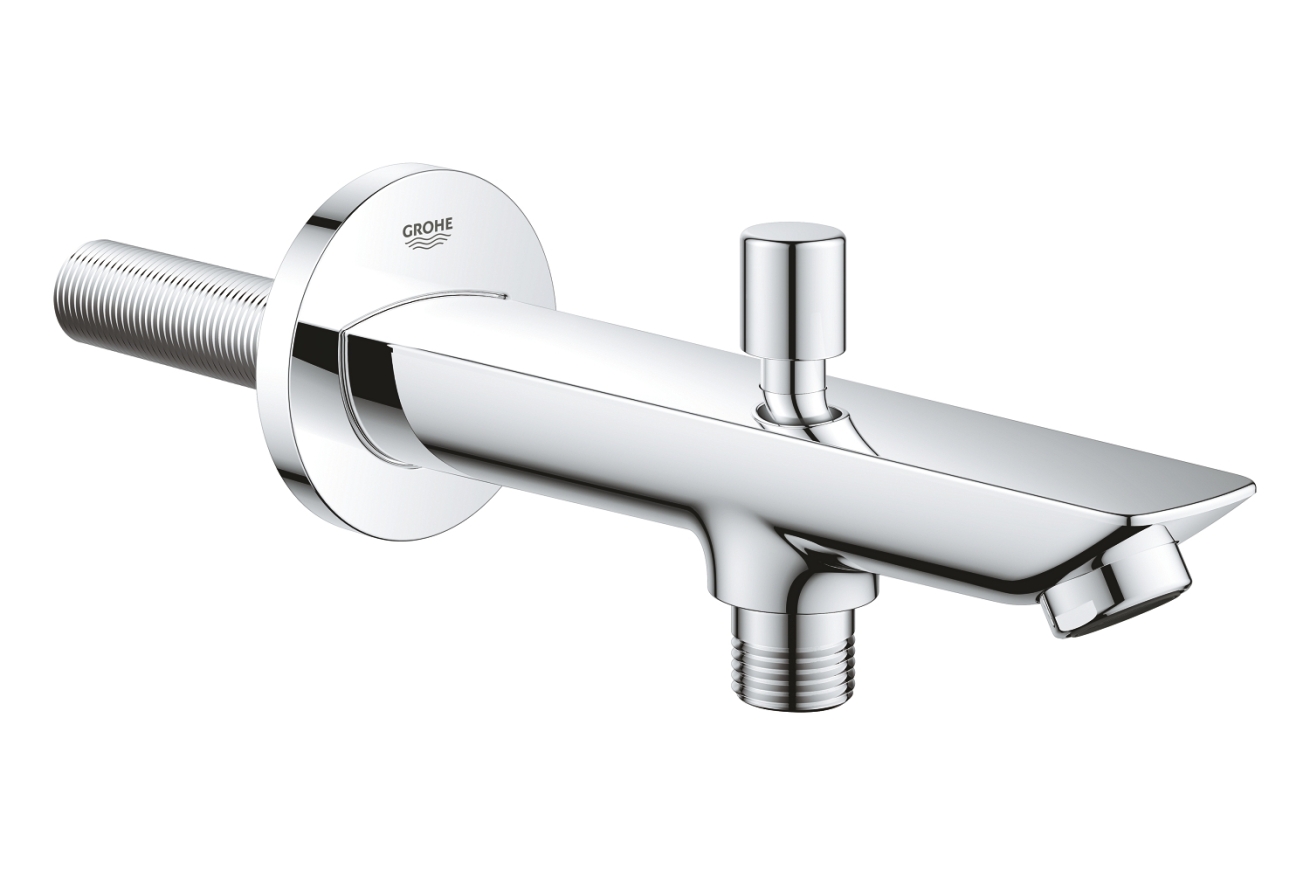 Излив для ванны GROHE BauCosmopolitan с переключателем ванна/душ, хром (13425001)