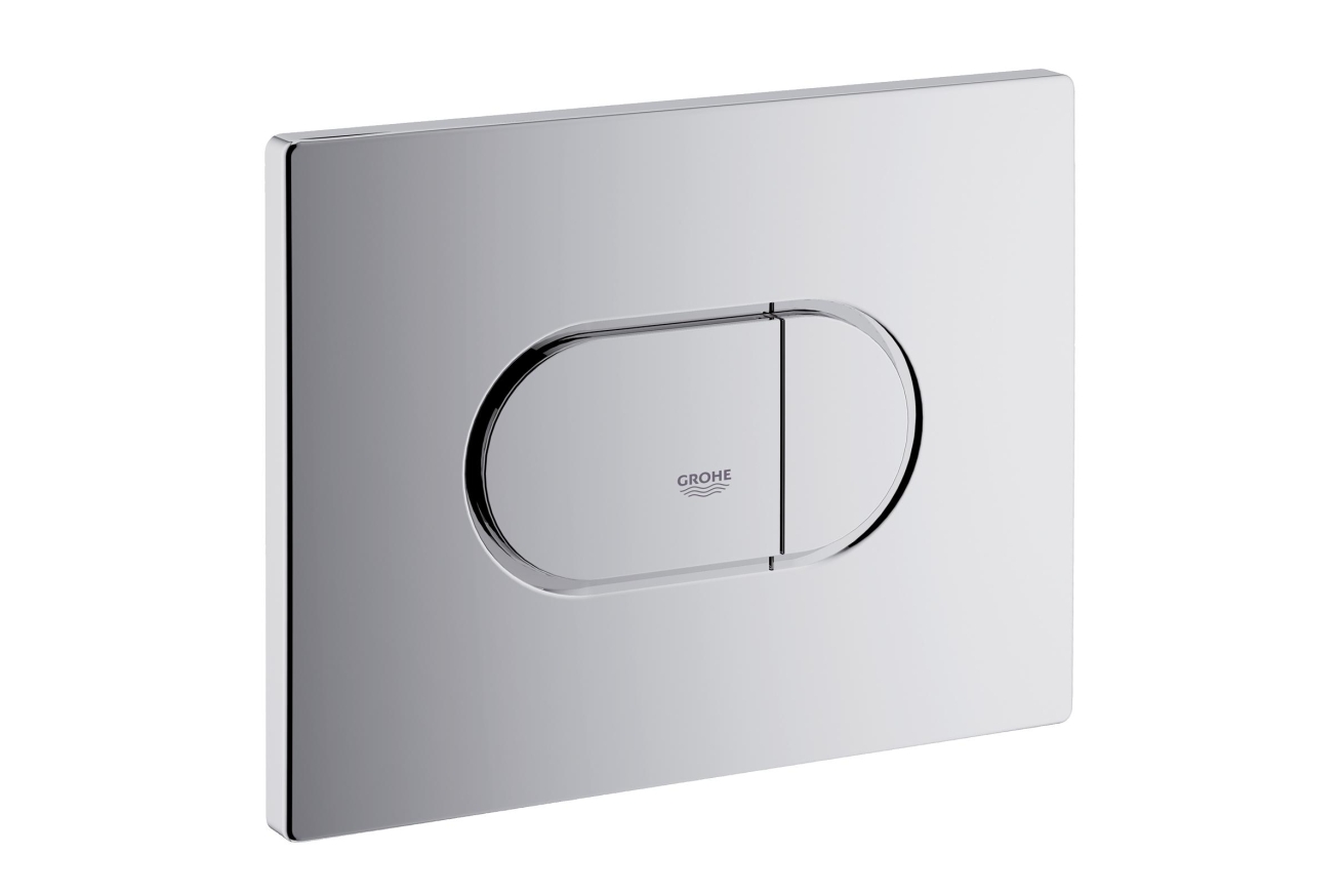 Панель смыва для унитаза GROHE Arena Cosmopolitan, 3 режима, хром (38858000)