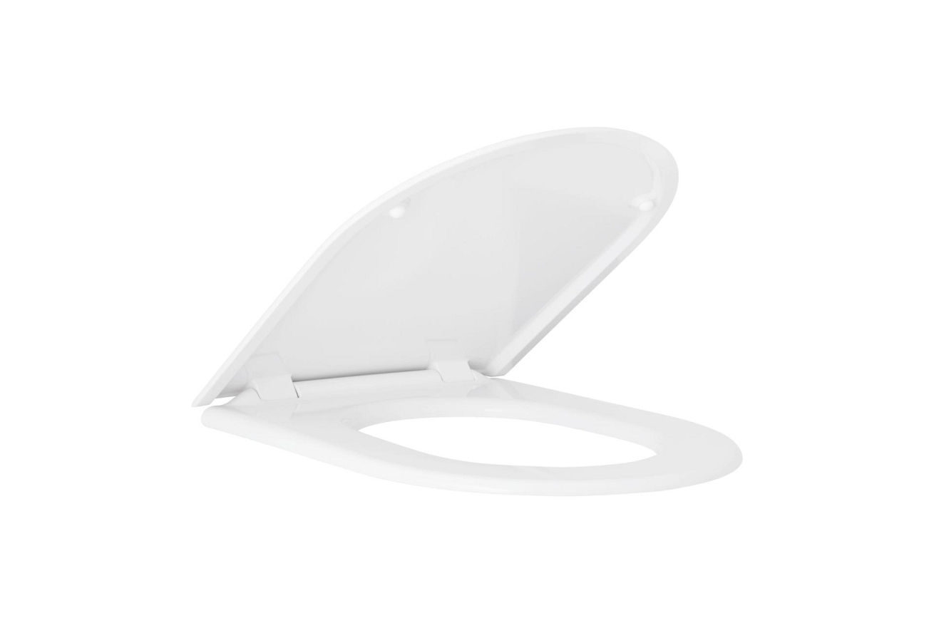 Сиденье для унитаза с микролифтом GROHE Essence Ceramic, альпин-белый (39577001)