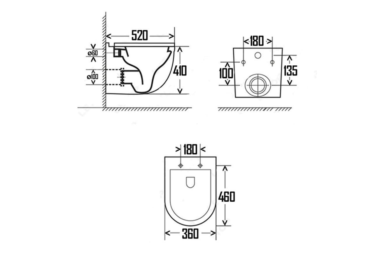 Комплект инсталляции GROHE Rapid SL 38772SH0 с унитазом AQUAme AQM2010 и сиденьем с микролифтом, смыв Quiet (NW0289)