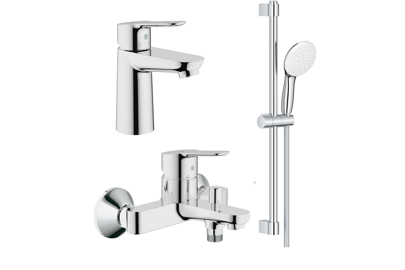 Готовый комплект для ванной комнаты GROHE BauEdge (NB0047)