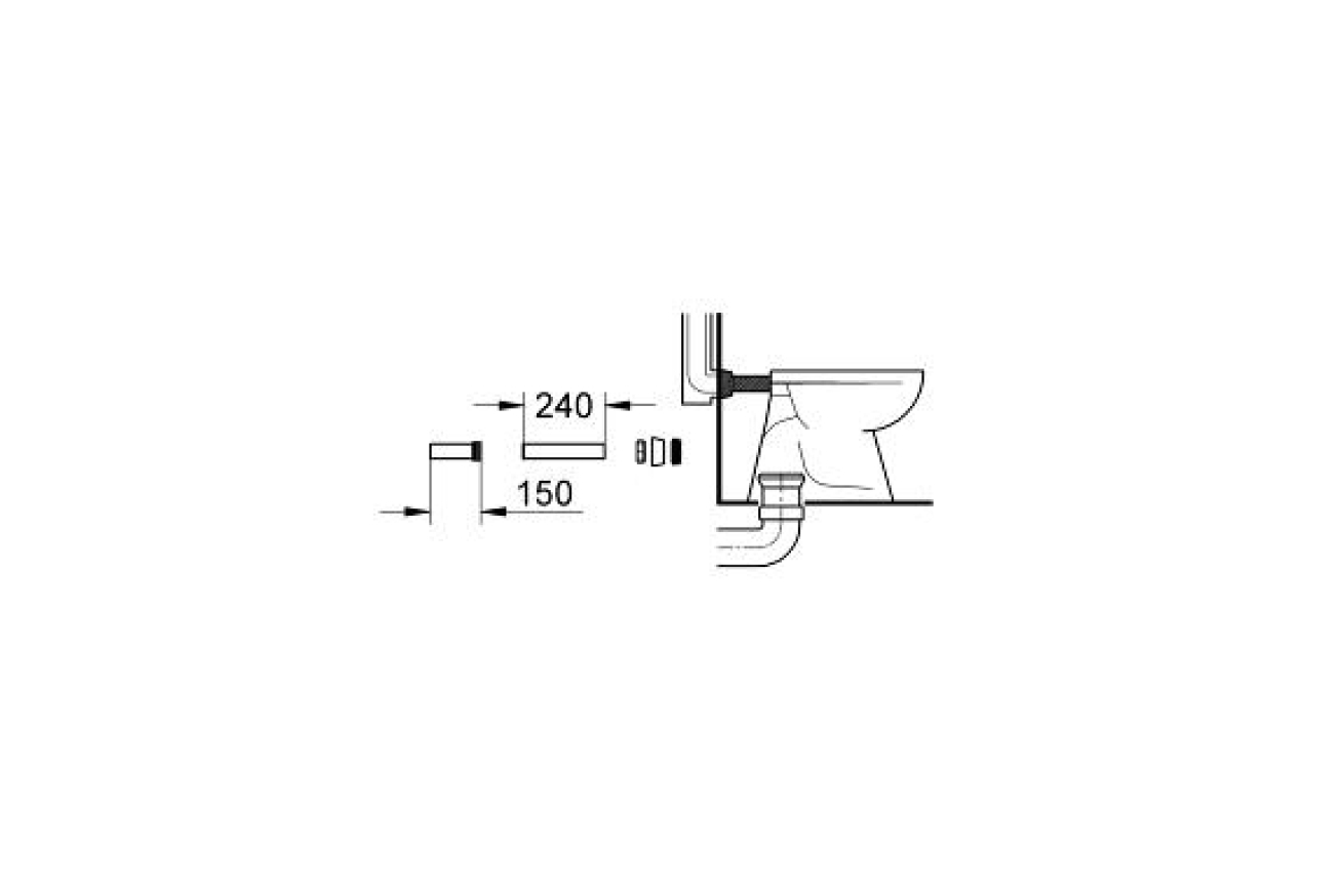 Впускной гарнитур GROHE (37102SH0)
