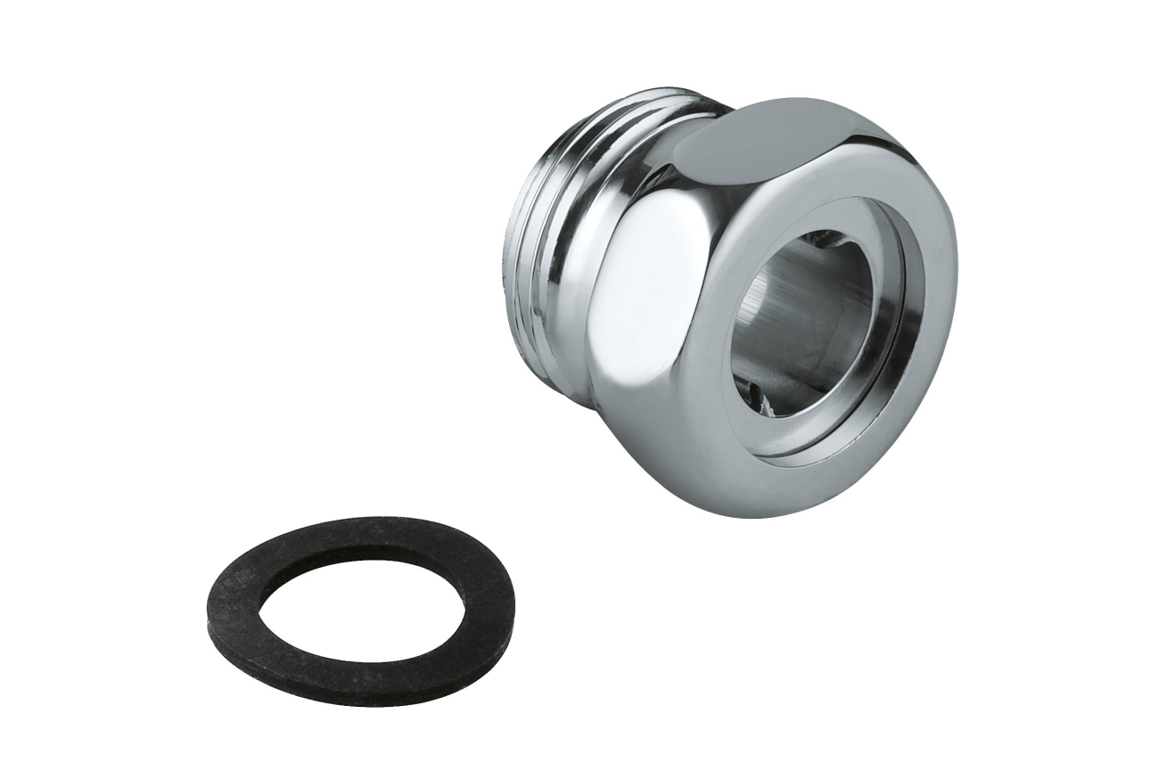 Переходник 1/2″ на 3/4″ GROHE, хром (37133000)