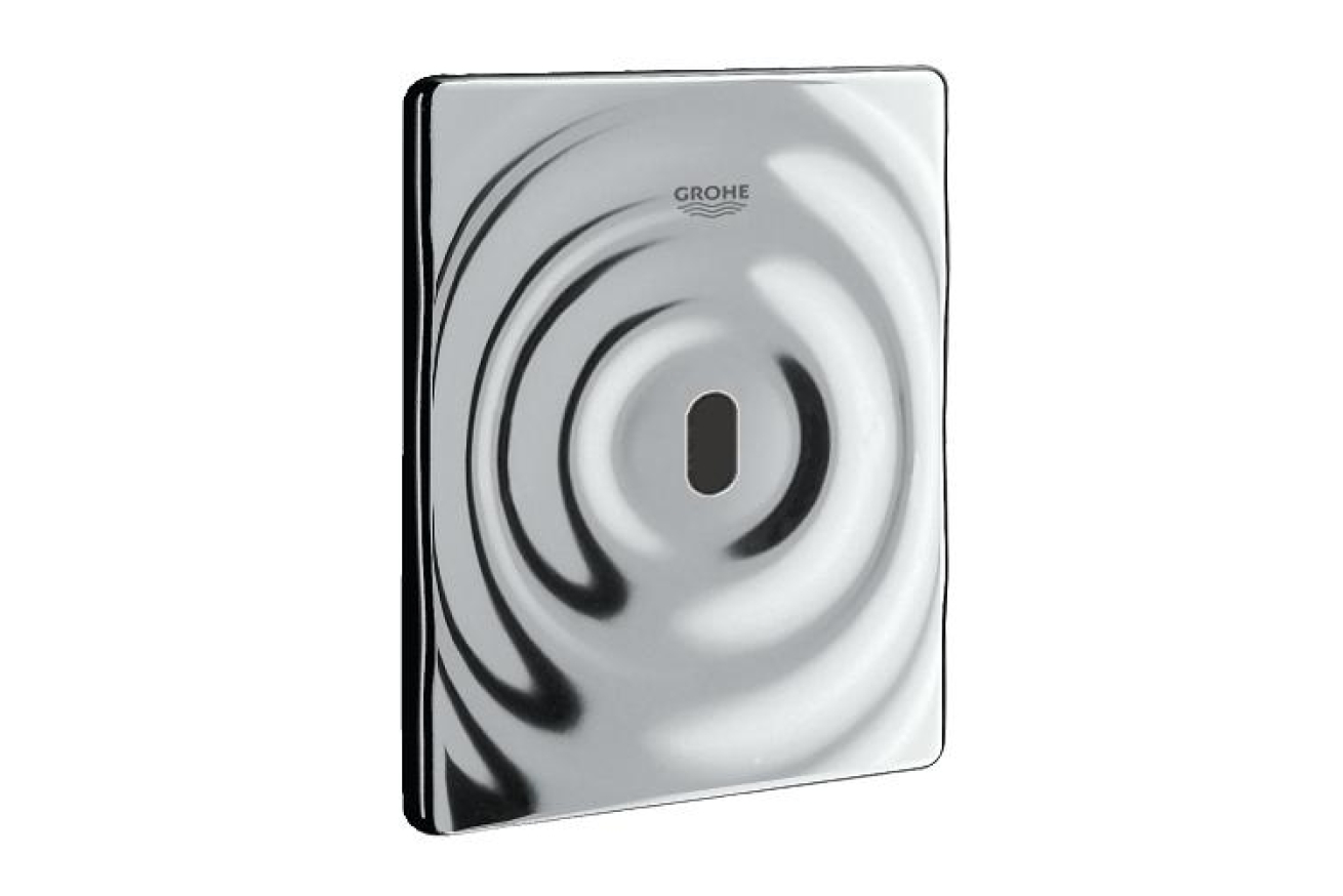 Панель смыва для писсуара GROHE Tectron Surf инфракрасная, питание от батареи 6V, хром (37337001)