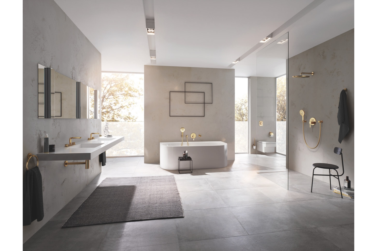 Панель смыва для унитаза GROHE Nova Cosmopolitan S для вертикального монтажа, холодный рассвет глянец (37601GL0)