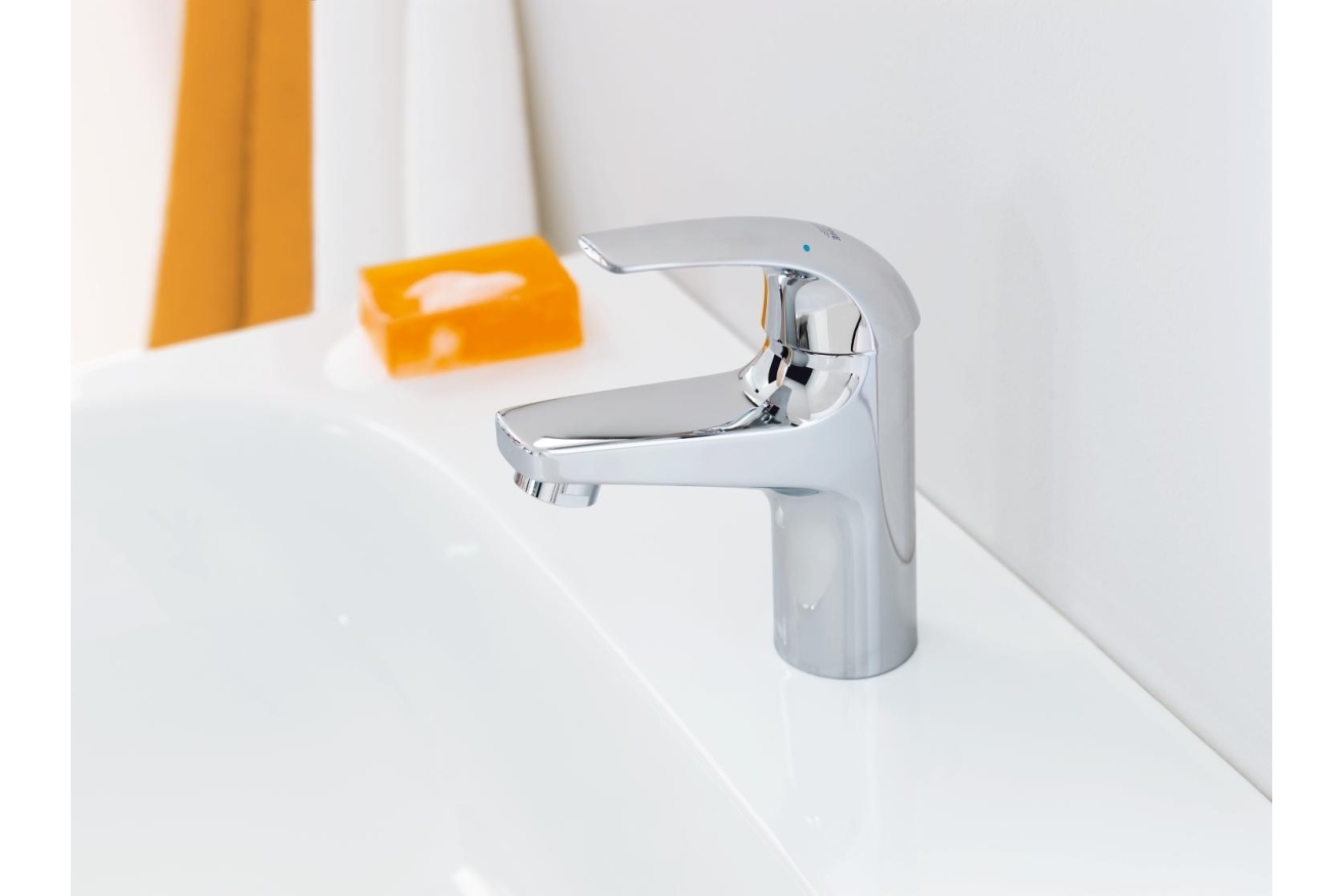 Смеситель для раковины GROHE BauCurve, хром (32848000)