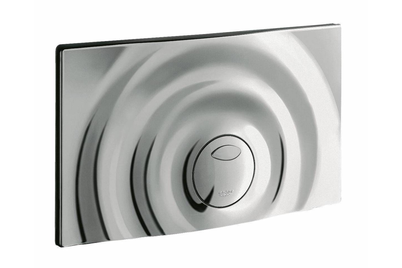 Панель смыва для унитаза GROHE Surf G с 3 режимами смыва, хром (37859000)