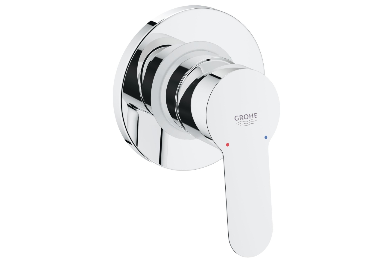 Смеситель для душа GROHE BauEdge в комплекте с монтажной частью, хром (29040000)