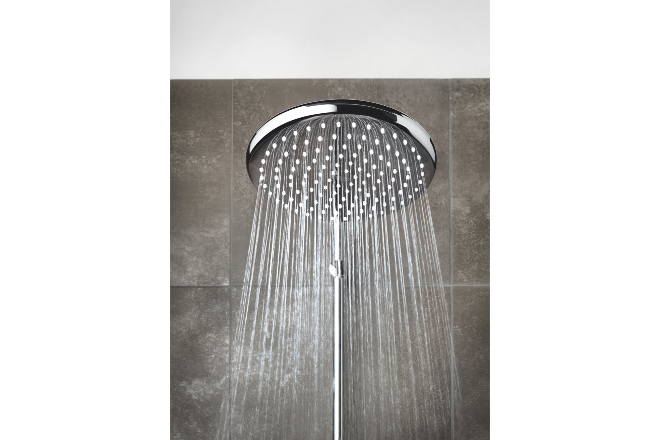 Верхний душ GROHE Tempesta 250, 9,5 л/мин, 1 режим, хром (26666000)