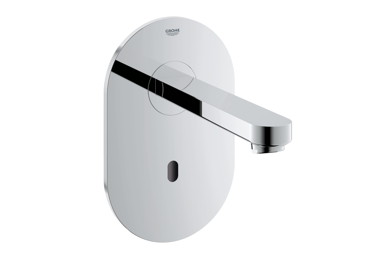 Внешняя часть крана для раковины GROHE Euroeco Cosmopolitan E инфракрасный, без функции смешивания, питание от сети 230V, хром (36273000)