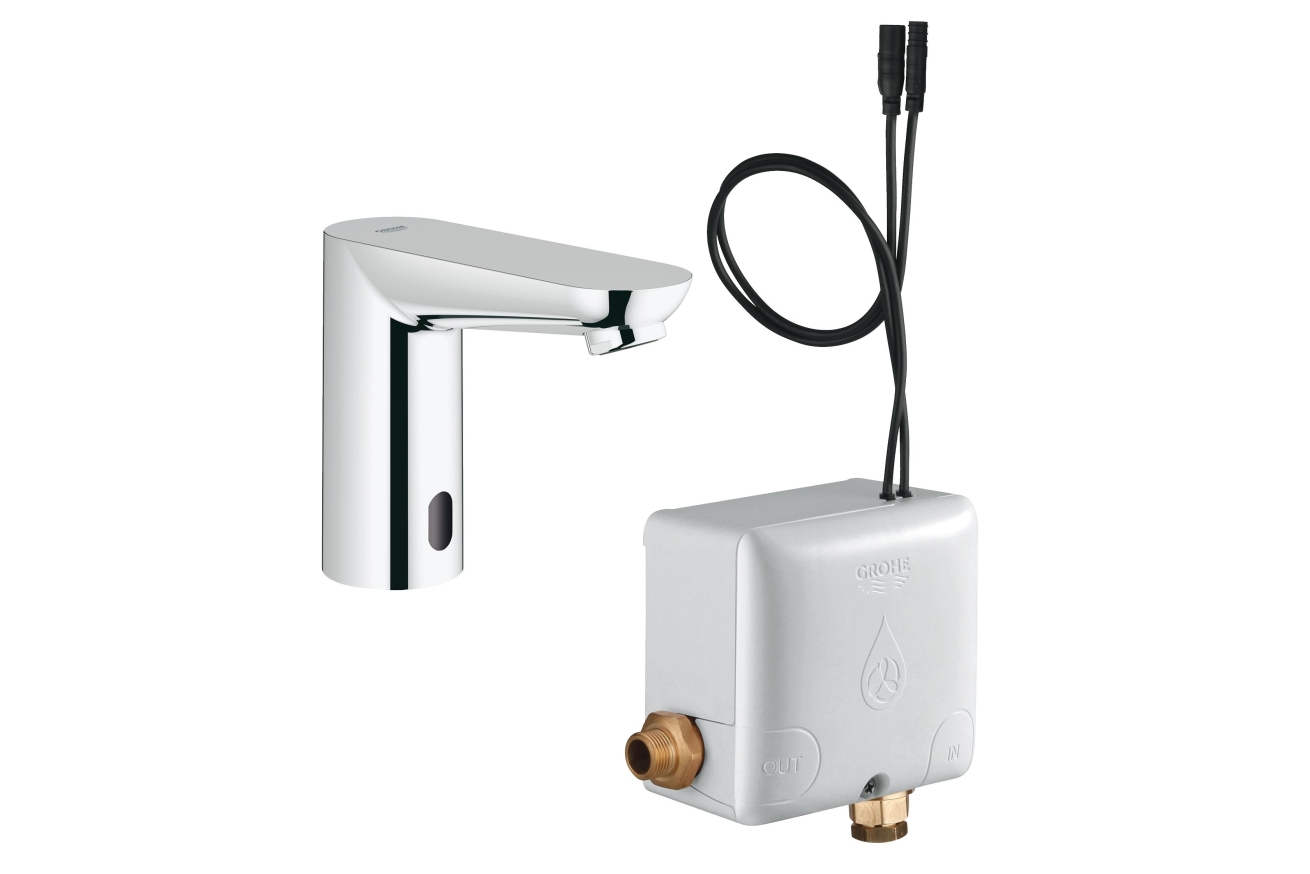 Кран для раковины GROHE Euroeco Cosmopolitan E инфракрасный, без функции смешивания, хром (36384000)