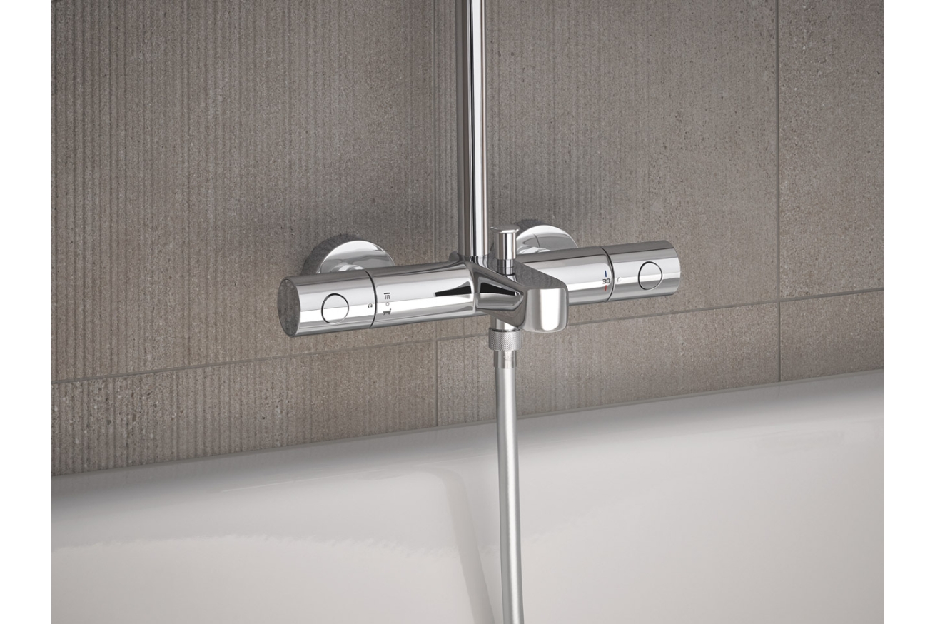 Душевая система GROHE Euphoria System 260 с термостатом для ванны, хром (27475002)