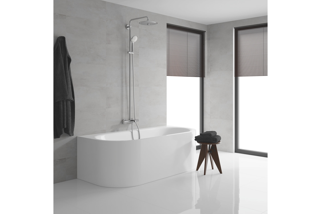 Душевая система GROHE Euphoria System 260 с термостатом для ванны, хром (27475002)