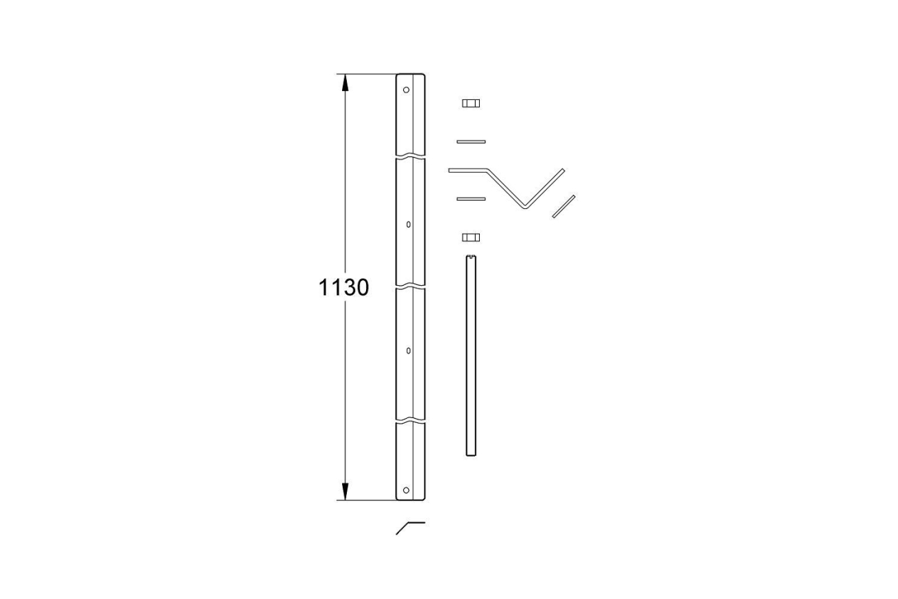 Комплект для углового монтажа систем инсталляции GROHE Rapid SL (38562001)