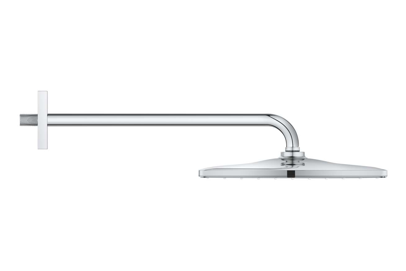 Верхний душ GROHE Rainshower Mono 310 Cube, 9,5 л/мин, 1 режим, 422 мм, хром (26564000)