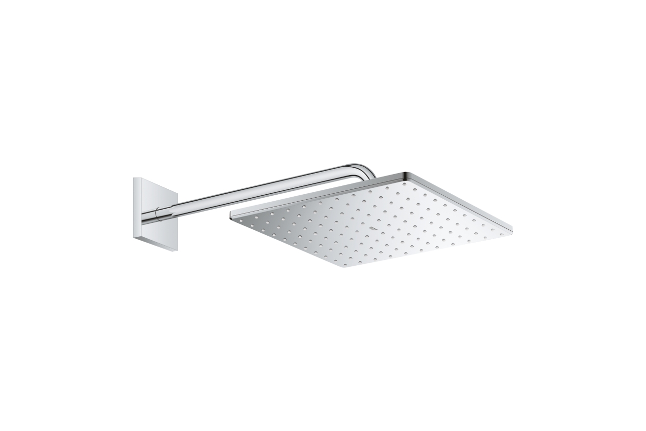 Верхний душ GROHE Rainshower Mono 310 Cube, 9,5 л/мин, 1 режим, 422 мм, хром (26564000)