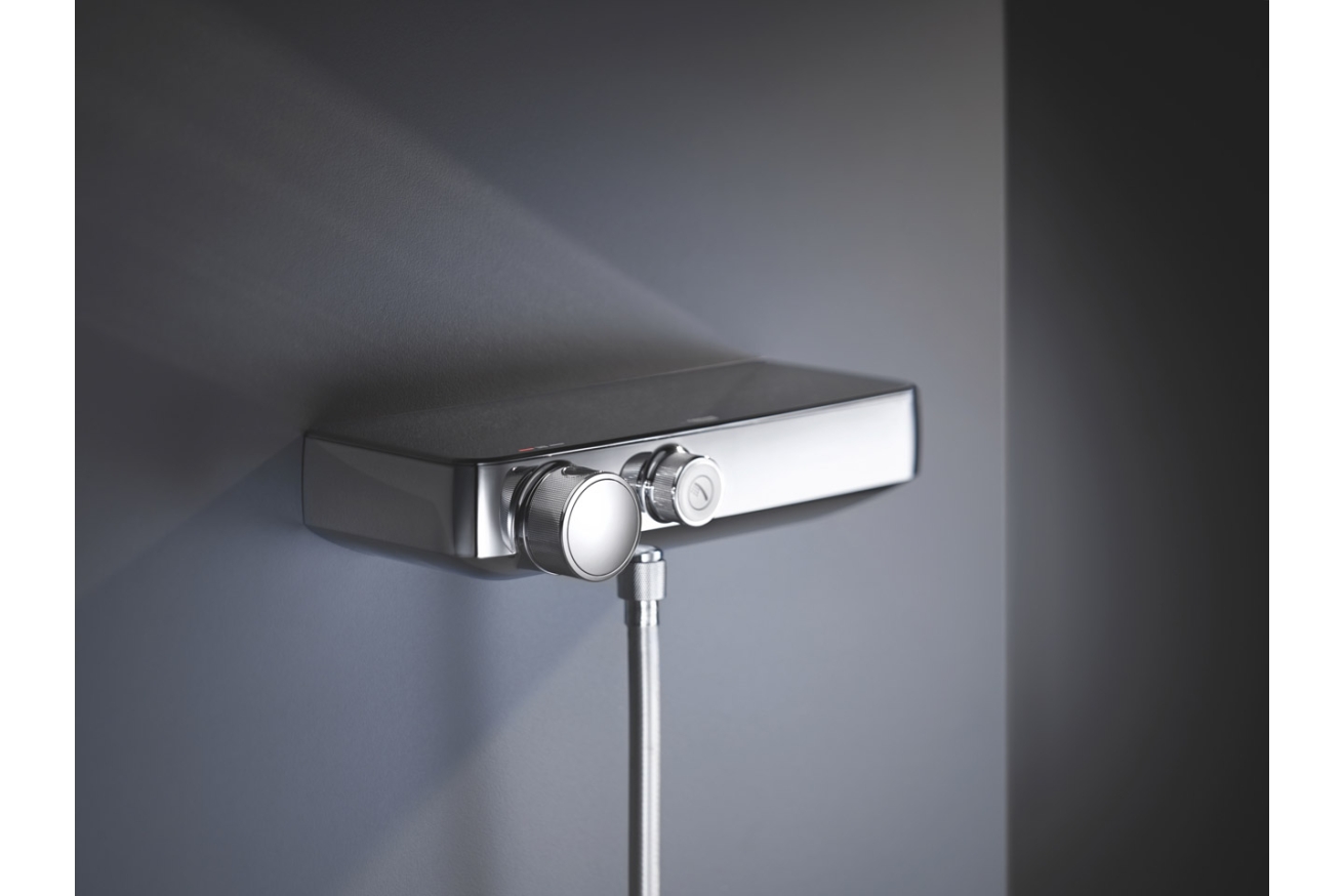 Термостат для душа GROHE Grohtherm SmartControl с душевым гарнитуром, хром (34721000)