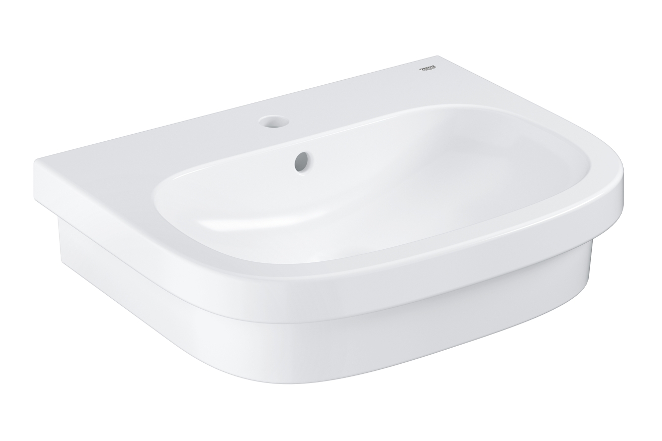 Раковина накладная GROHE Euro Ceramic 60 см, с гигиеническим покрытием, альпин-белый (3933700H)