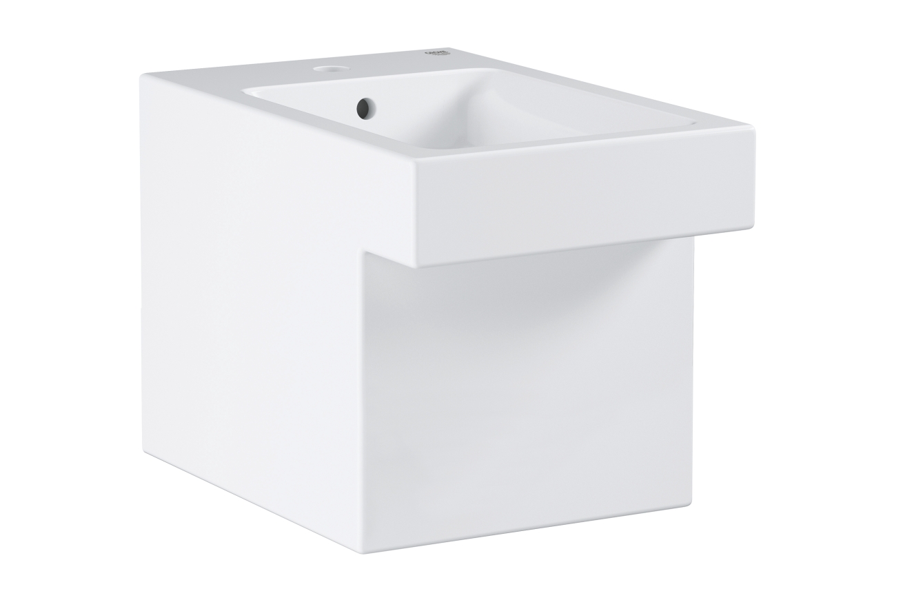 Биде напольное GROHE Cube Ceramic, альпин-белый (3948700H)