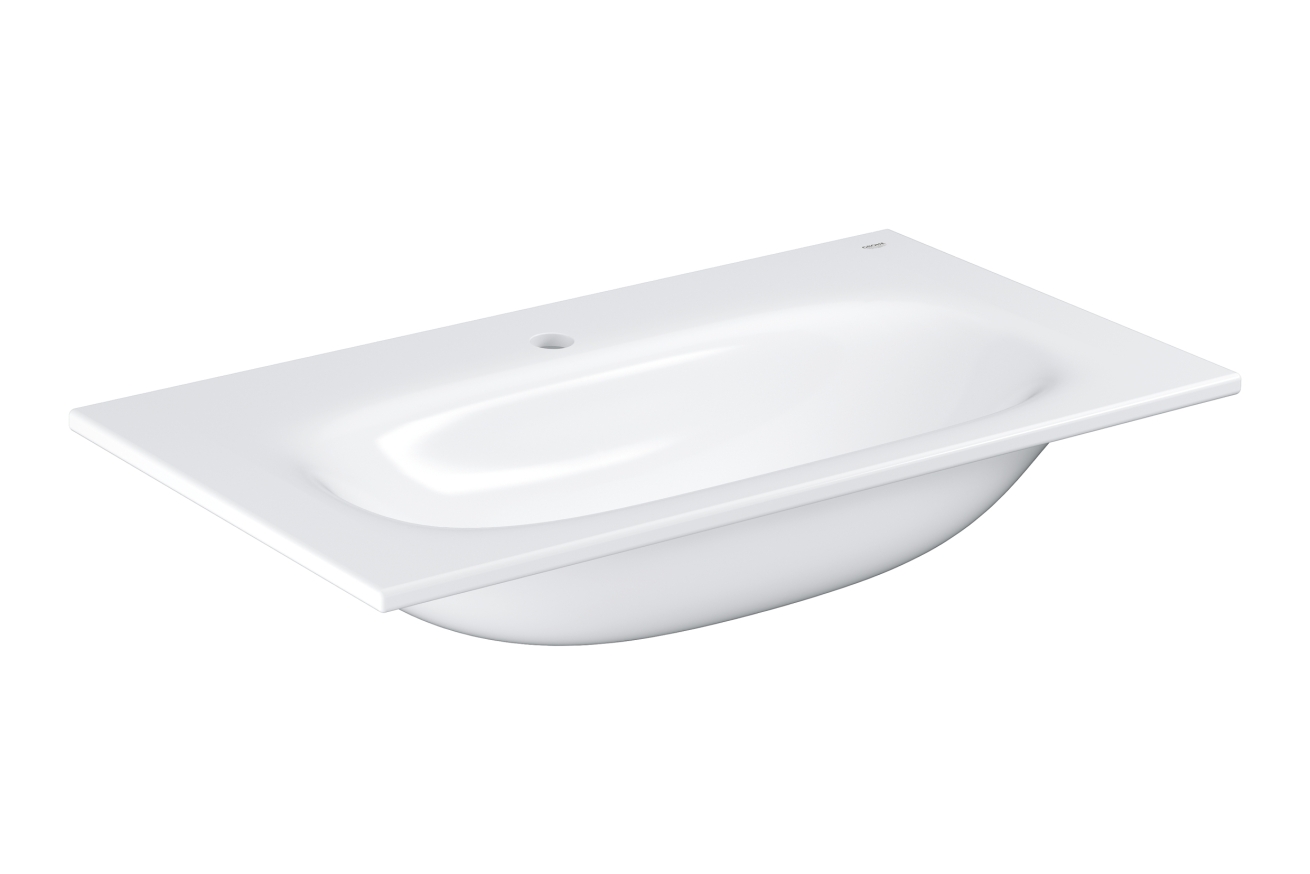 Раковина накладная, GROHE Essence Ceramic, 80 см, альпин-белый, (3956700H)