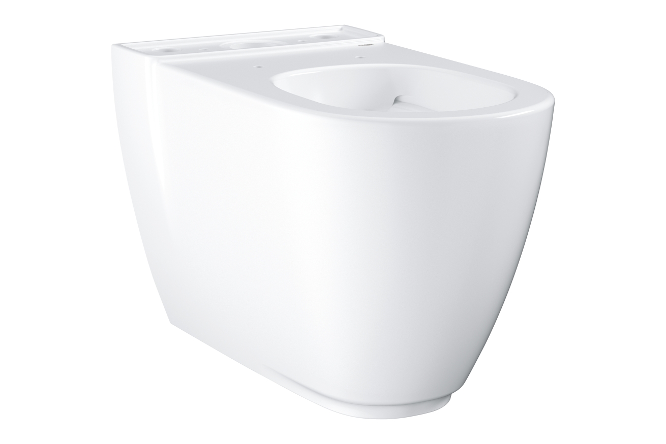 Унитаз GROHE Essence напольный, с покрытием PureGuard, альпин-белый (3957200H)