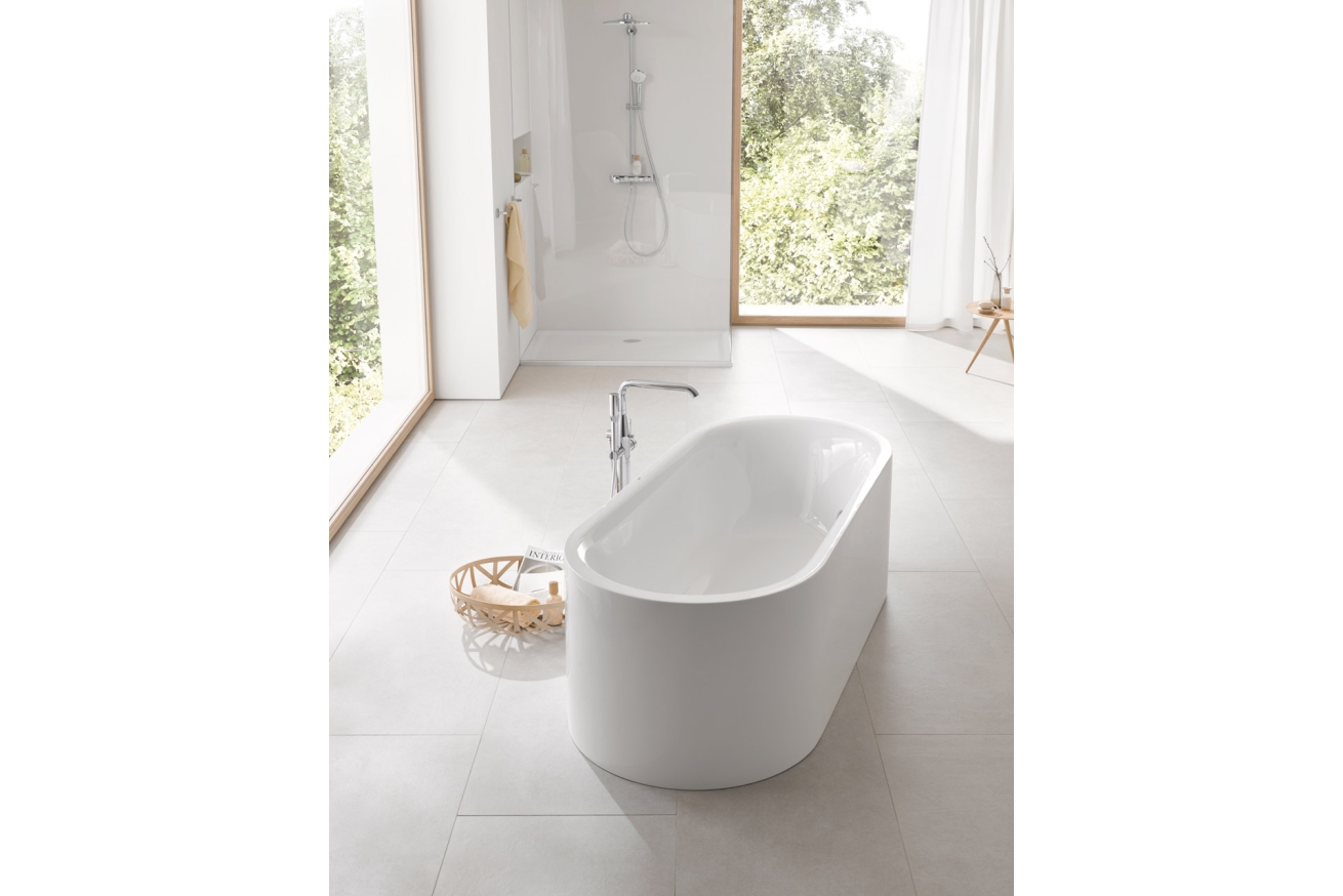 Ванна GROHE Essence, 180 x 80 х 57,5, альпин-белый (39611000)