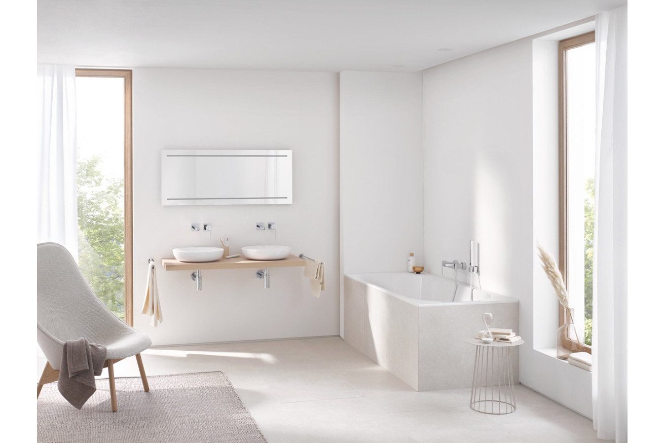 Ванна GROHE Essence, 180 x 80 х 45, альпин-белый (39617000)