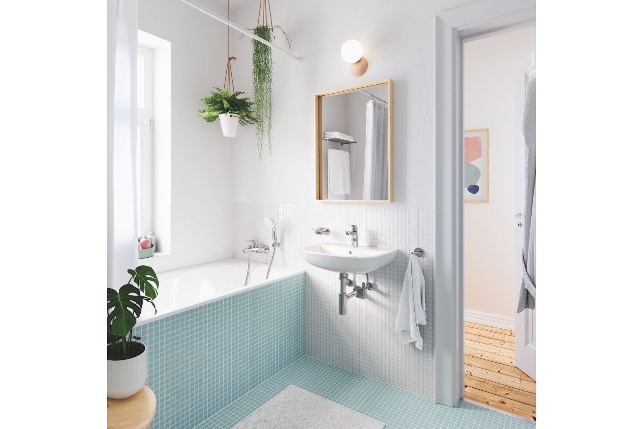 Ванна GROHE Essence, 180 x 80 х 45, альпин-белый (39617000)
