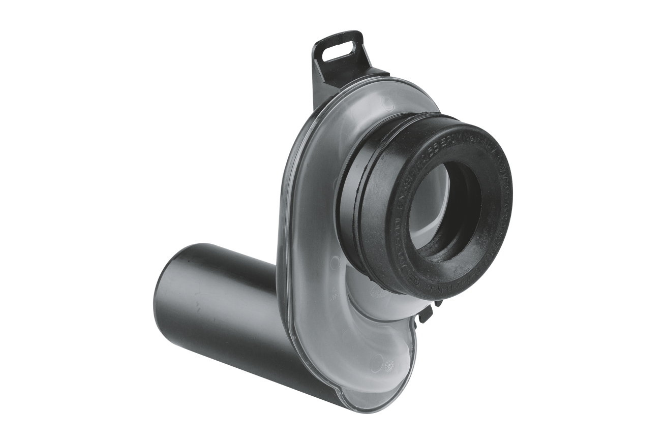 Сифон для писсуара GROHE Bau Ceramic горизонтальный, хром (39732000)