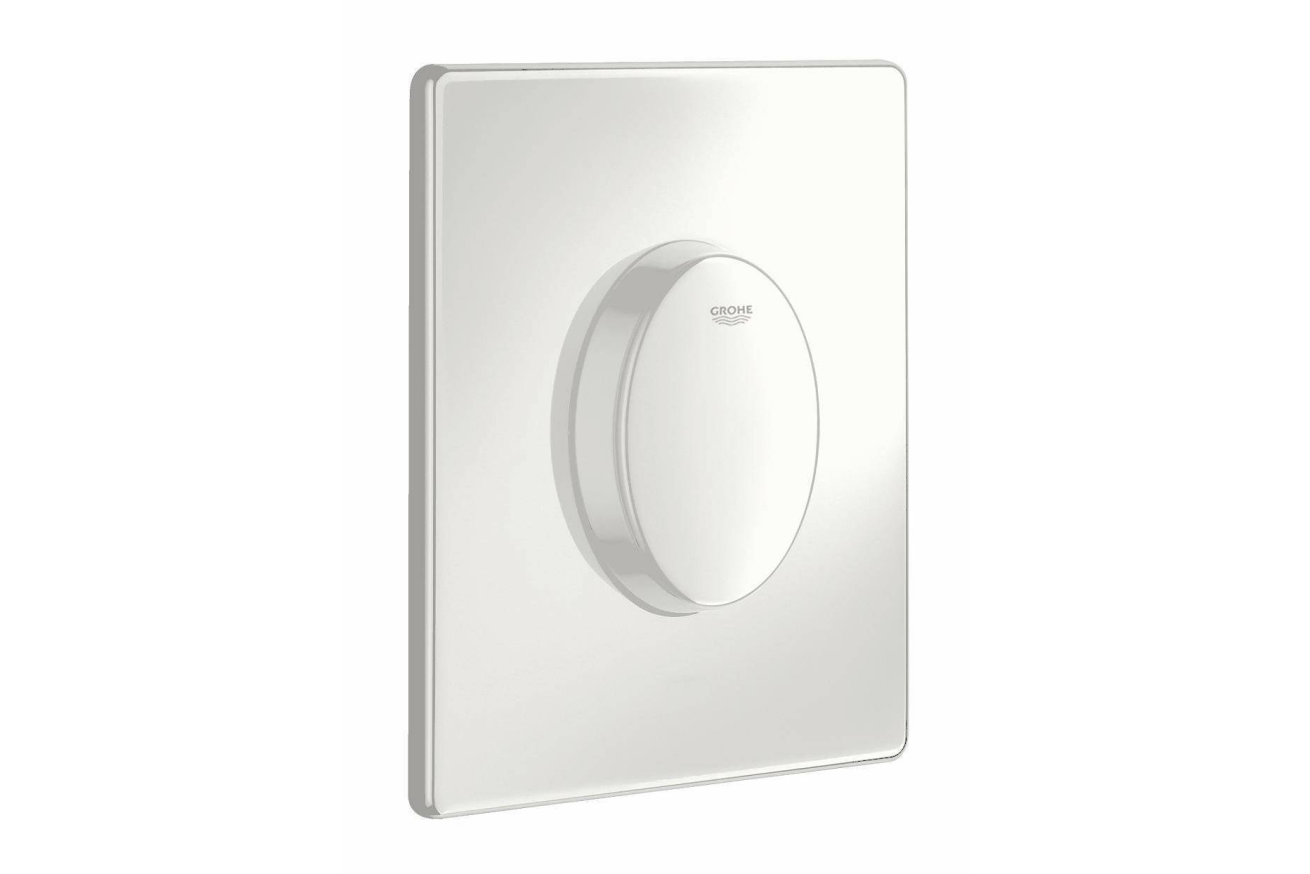 Панель смыва для унитаза GROHE Skate Air, 1 режим, альпин-белый (38564SH0)