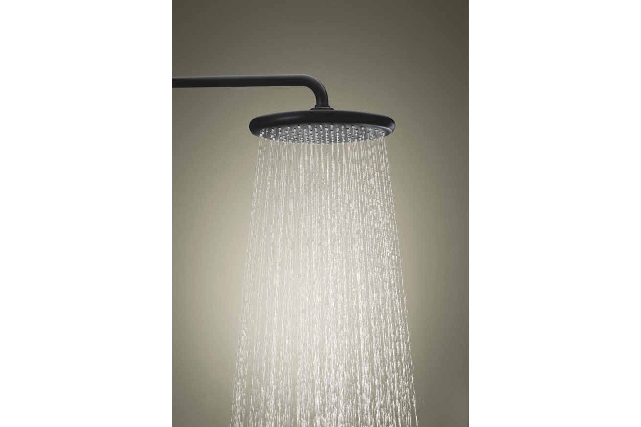 Душевая система GROHE Tempesta System 250 с термостатом для душа, черный (266702431)