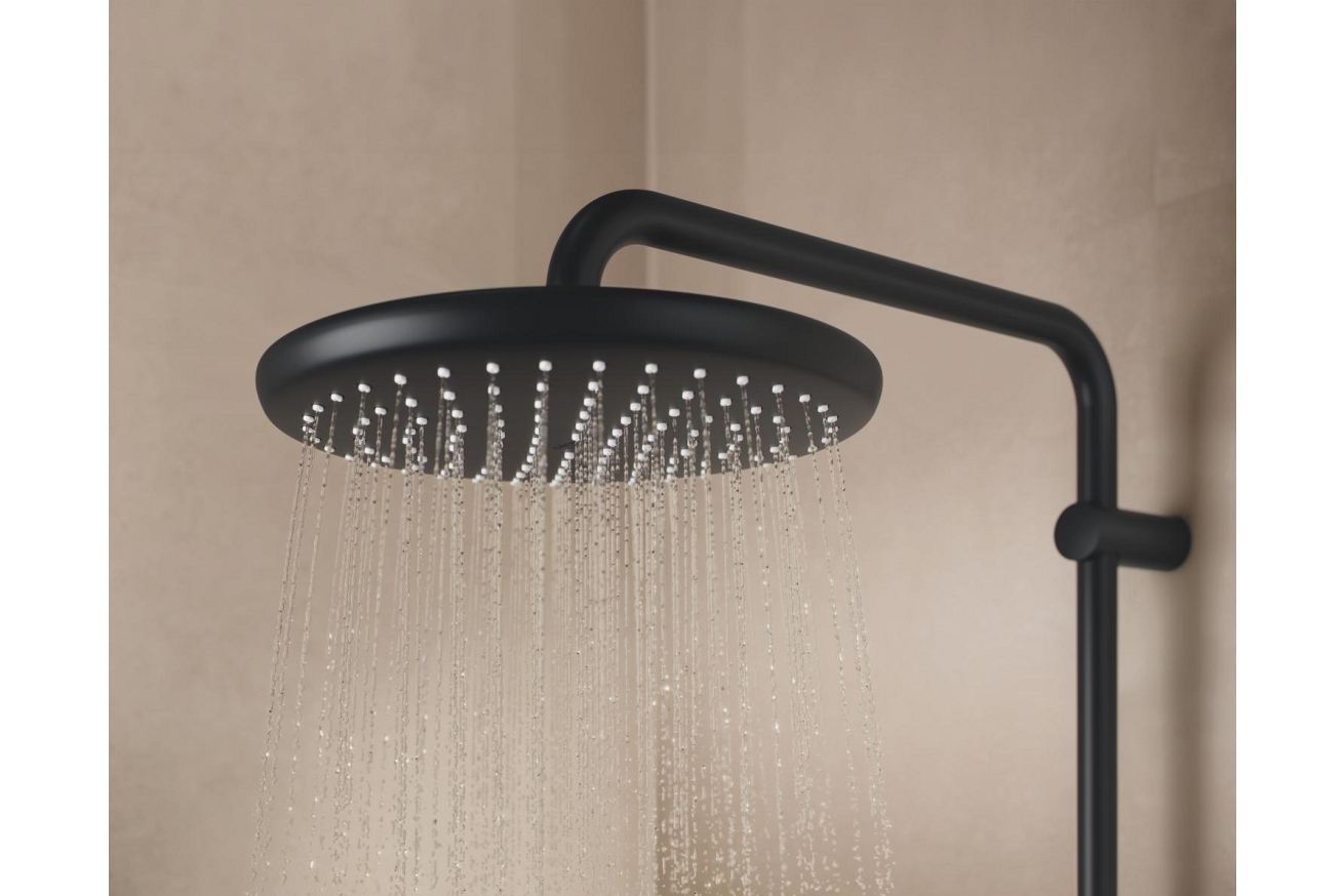 Душевая система GROHE Tempesta System 250 с термостатом для душа, черный (266702431)