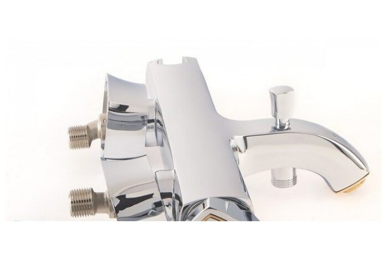 Смеситель для ванны GROHE Grandera, хром/золото (23317IG0)