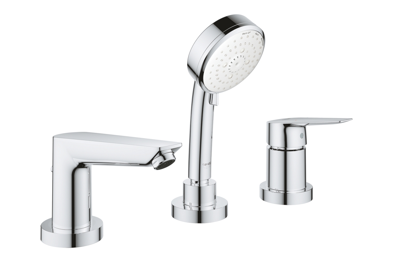 Смеситель для ванны GROHE BauEdge, хром (2511710A)