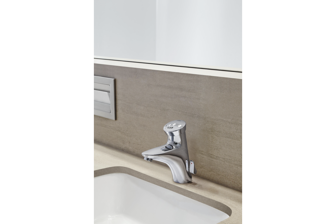 Смеситель для раковины GROHE Eurodisc SE автоматический, хром (36233000)