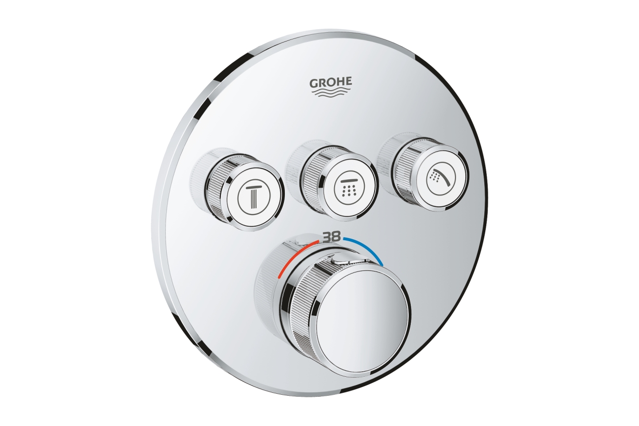 Готовый набор для душа GROHE Rainshower SmartActive 310, хром (34705000)
