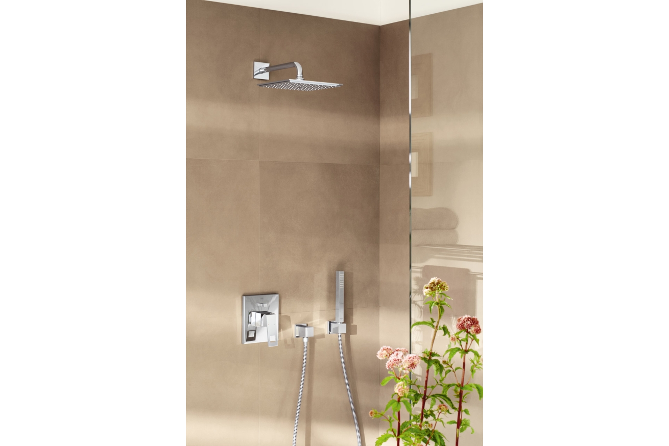 Ручной душ GROHE Euphoria Cube Stick, 15 л/мин, 1 режим, хром (27698000)