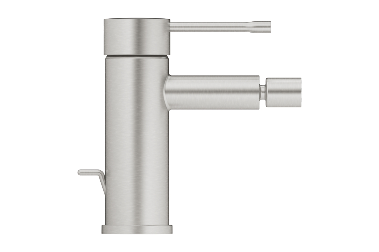 Смеситель для биде GROHE Essence с донным клапаном, суперсталь (32935DC1)