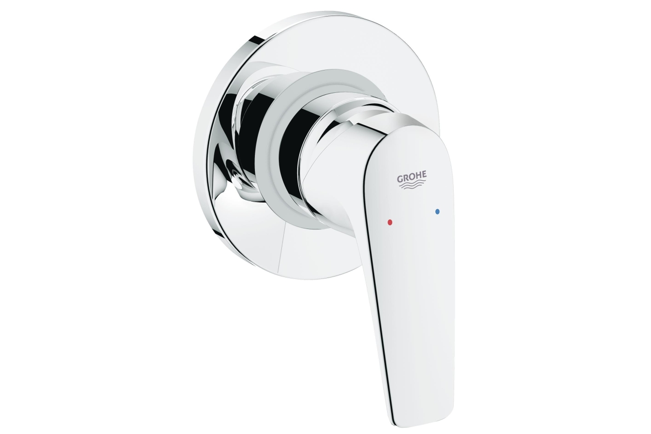 Смеситель для душа GROHE BauFlow в комплекте с монтажной частью, хром (29046000)