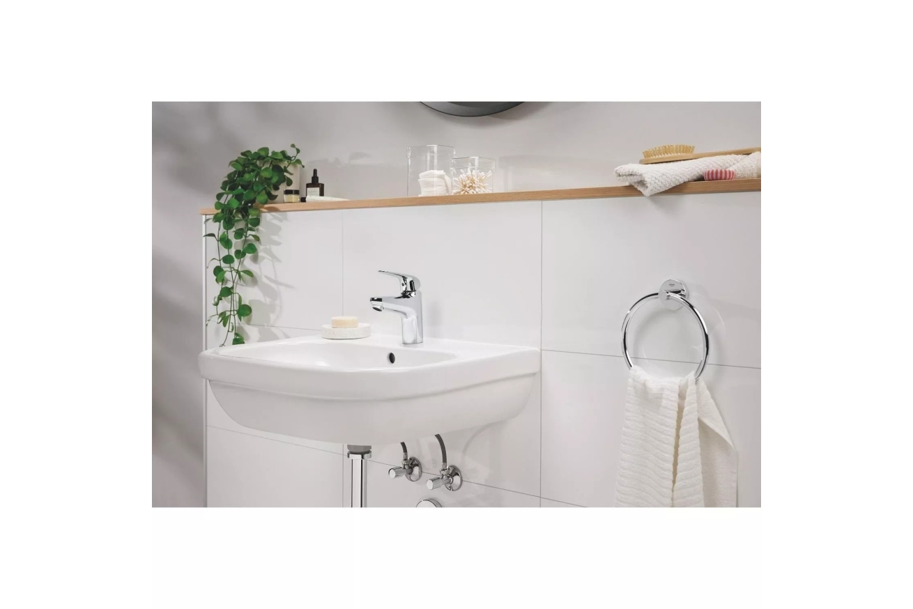 Смеситель для раковины однорычажный 1/2" GROHE Swift S-Size, хром (24318001)