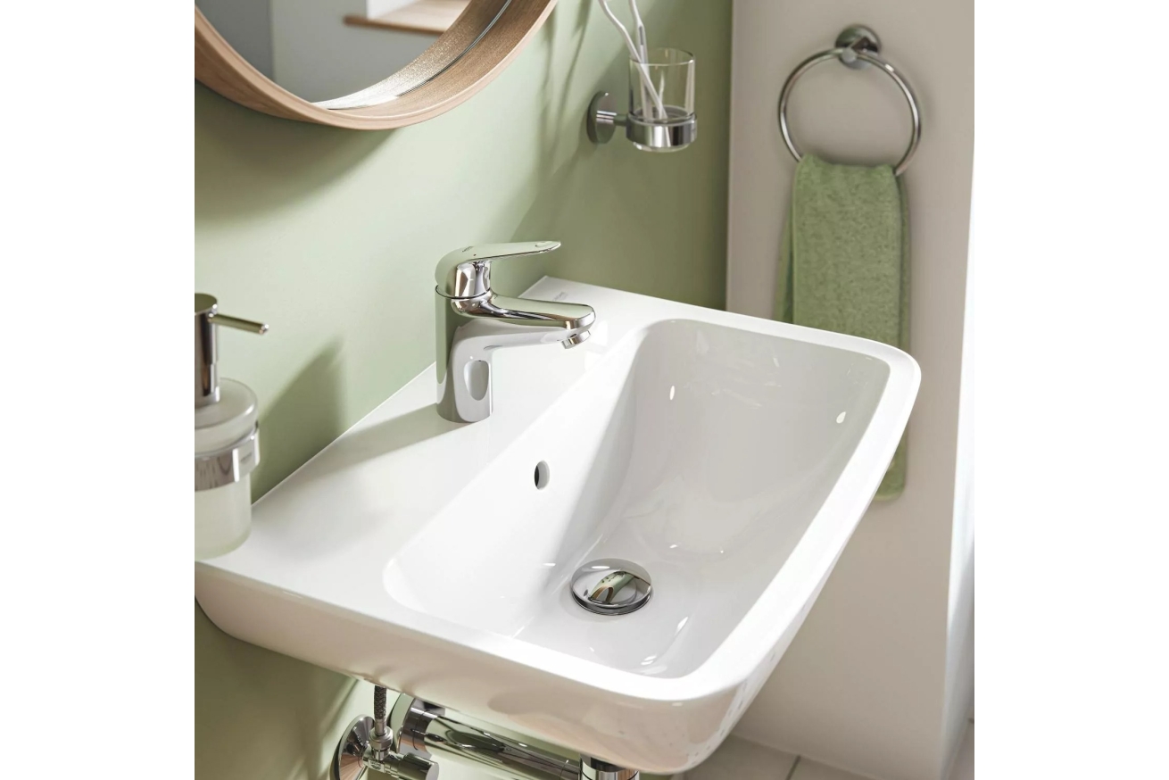 Смеситель для раковины однорычажный 1/2" GROHE Swift S-Size, хром (24318001)