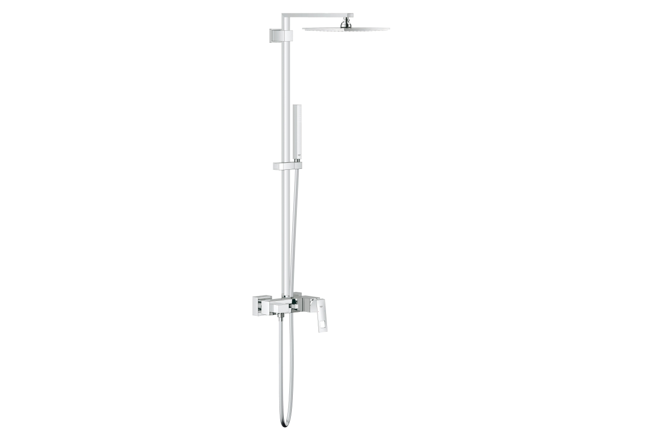 Душевая система GROHE Euphoria Cube 230 со смесителем для душа, хром (23147001)
